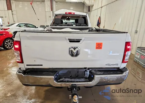 2019 Ram 2500 Big Horn z USA, uszkodzony, nr VIN 3C6UR5JL9KG519745